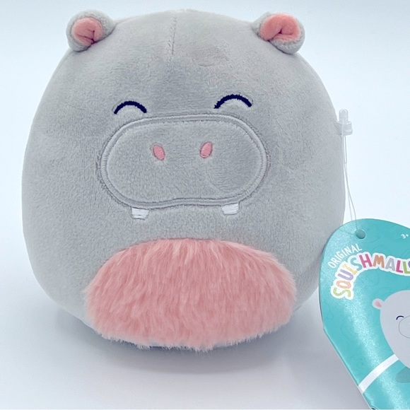 Squishmallows Toys Squishmallows 5 Harrison The Hippo Poshmark